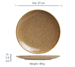 Jay Hill Serviesset Alderney - 4-delig - Bruin/Geel -Cuisine Et Table Asset 76@2x 80