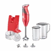 Bamix Staafmixer Set SwissLine - 200 W - Rood -Cuisine Et Table Bamix Staafmixer Swissline Rood