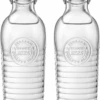 Bormioli Rocco Beugelflessen / Weckflessen Officina 1825 - Transparant - 1.2 Liter - 2 Stuks