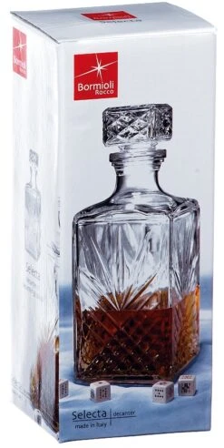 Bormioli Rocco Whiskey Karaf Selecta - 1 Liter -Cuisine Et Table Bormioli Selecta Karaf 1liter