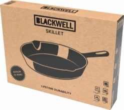 Blackwell Koekenpan - Gietijzer - ø 25 Cm - Zonder Anti-aanbaklaag 23 Blackwell Koekenpan - Gietijzer - ø 25 Cm - Zonder Anti-aanbaklaag -Cuisine Et Table Box25 Package New 1