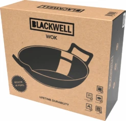 Blackwell Wokpan / Wadjan - Gietijzer - ø 32 Cm - Zonder Anti-aanbaklaag 15 Blackwell Wokpan / Wadjan - Gietijzer - ø 32 Cm - Zonder Anti-aanbaklaag -Cuisine Et Table Box32 Package New