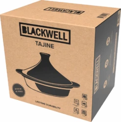 Blackwell Tajine Gietijzer - Zwart - ø 30 Cm / 3 Liter -Cuisine Et Table BoxRED TAJINE Package New 1