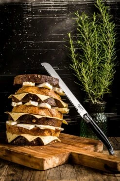 Laguiole Style De Vie Broodmes Zwart -Cuisine Et Table Broodmes Laguiole zwart sf gr 2