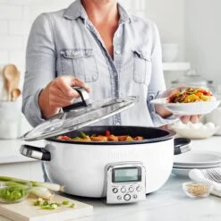 GreenPan Omnicooker - 5.7 Liter - Cream - Keramische Anti-baklaag -Cuisine Et Table CC005288 001 CC005289 001 image6 feature4 5ad9ff2d d6c9 4d64 8362 22458c5ae4f7