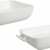 BonBistro Ovenschaal Yong Squito - 16 X 16 X 5 Cm / 940 Ml - Wit - 2 Stuks -Cuisine Et Table CL productafbeeldingen 2024 06 04T112758.615 1
