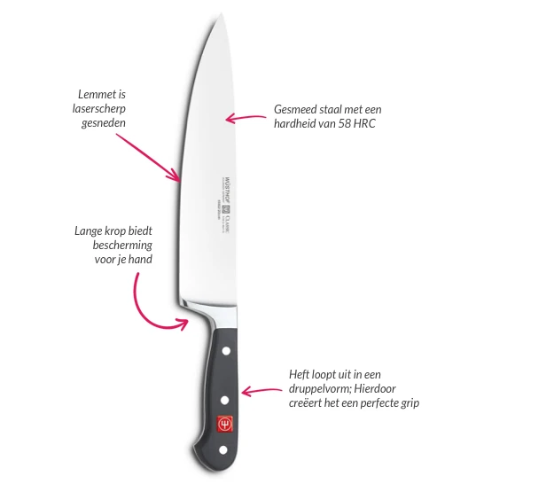 Wusthof Broodmes Classic 23 Cm 6 Wusthof Broodmes Classic 23 Cm - Image 4