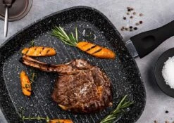 Westinghouse Grillpan Marble - 28 X 28 Cm - Standaard Anti-aanbaklaag -Cuisine Et Table Clipboard06 8