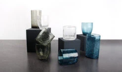 Fine2Dine Waterglas Crackle - 250 Ml -Cuisine Et Table Crackle 5