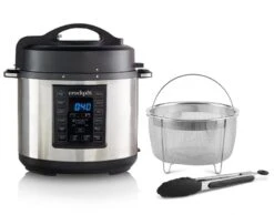 Crockpot Express Slowcooker + Snelkookpan - Uitneembare Binnenpan - 5.6 Liter - CR089 Met Stoommand & Tang)