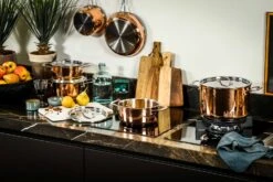 DUCQ Steelpan Met Deksel - Koper - ø 16 Cm / 1.5 Liter 14 DUCQ Steelpan Met Deksel - Koper - ø 16 Cm / 1.5 Liter -Cuisine Et Table DUCQ 037