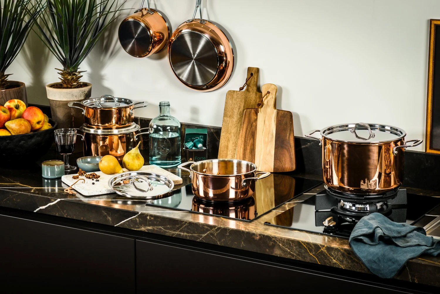 DUCQ Steelpan Met Deksel - Koper - ø 16 Cm / 1.5 Liter 7 DUCQ Steelpan Met Deksel - Koper - ø 16 Cm / 1.5 Liter - Image 6