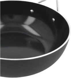 Demeyere Wokpan Alu Plus 3 - Ceraforce - ø 28 Cm - Keramische Anti-aanbaklaag -Cuisine Et Table Demeyere Wokpan Alu Plus 3 750057283