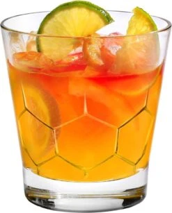 Duralex Waterglazen Hexagone - 260 Ml - 6 Stuks -Cuisine Et Table Duralex hexagone tumbler glas