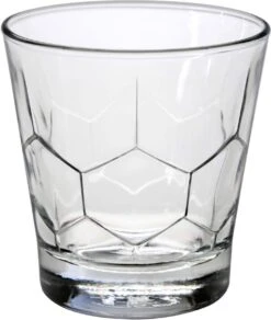 Duralex Waterglazen Hexagone - 260 Ml - 6 Stuks -Cuisine Et Table Duralex hexagone tumbler glas empty