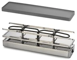 Espressions Gourmetstel Slim - 4 Personen -Cuisine Et Table Espressions Gourmetstel Raclette Slim 42 x 13 cm