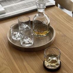 Liiton Whiskey Set Mount Everest - 5 Delige Set -Cuisine Et Table Everest Whiskey Set Clear