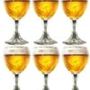 Grimbergen Bierglazen Op Voet - 330 Ml - 6 Stuks 1 Grimbergen Bierglazen Op Voet - 330 Ml - 6 Stuks -Cuisine Et Table Grimbergen glas nieuw 6 stuks