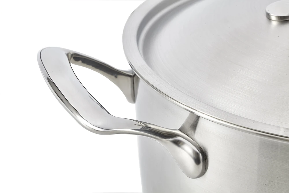 Habonne Kookpan Queen - TriPly RVS - ø 20 Cm / 2.5 Liter 4 Habonne Kookpan Queen - TriPly RVS - ø 20 Cm / 2.5 Liter - Image 2