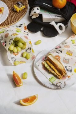 Bee's Wax Zakje Sandwich & Snack Kids 2 Stuks -Cuisine Et Table J07A616223 1