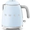 SMEG Waterkoker Mini - 1400 W - Pastelblauw - 800 Ml - 3 Kops - KLF05PBEU 1 SMEG Waterkoker Mini - 1400 W - Pastelblauw - 800 Ml - 3 Kops - KLF05PBEU -Cuisine Et Table KLF05PBEU 1
