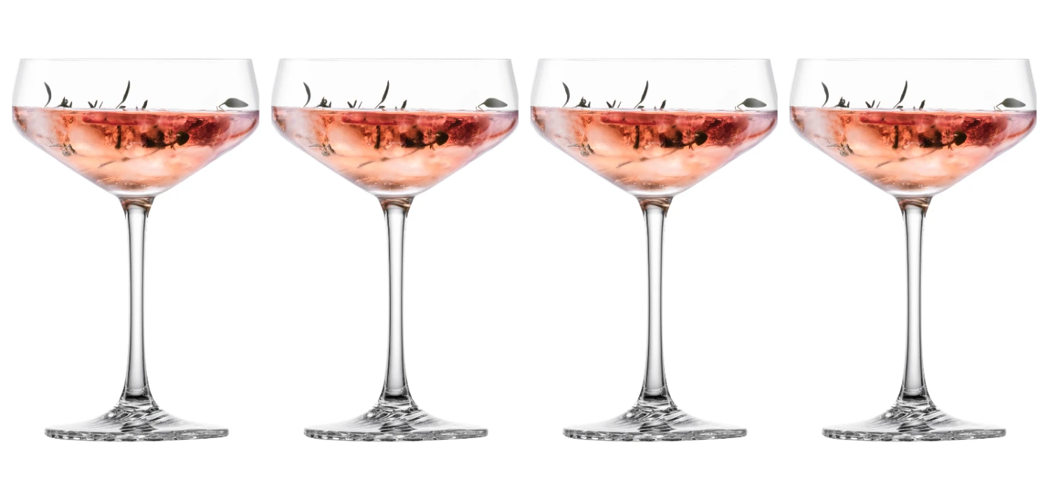Zwiesel Glas Cocktailcoupes Echo - 277 Ml - 4 Stuks 3 Zwiesel Glas Cocktailcoupes Echo - 277 Ml - 4 Stuks