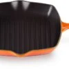 Le Creuset Grillpan Signature - Oranjerood - 26 X 26 Cm - Geëmailleerde Anti-aanbaklaag -Cuisine Et Table LC 20190716 HL PS FS 20183260900422 002