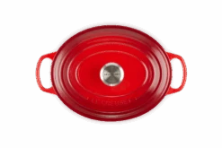 Le Creuset Braadpan Signature - Ovaal - Kersenrood - ø 33 Cm / 7.5 Liter 11 Le Creuset Braadpan Signature - Ovaal - Kersenrood - ø 33 Cm / 7.5 Liter -Cuisine Et Table LC 20191021 HL PS FS 21178290602430 004 1