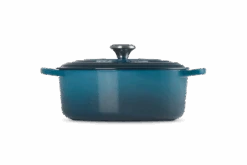 Le Creuset Braadpan Signature - Ovaal - Deap Teal - ø 29 Cm / 4.7 Liter 14 Le Creuset Braadpan Signature - Ovaal - Deap Teal - ø 29 Cm / 4.7 Liter -Cuisine Et Table LC 20210125 HL PS FS 21178296422430 003