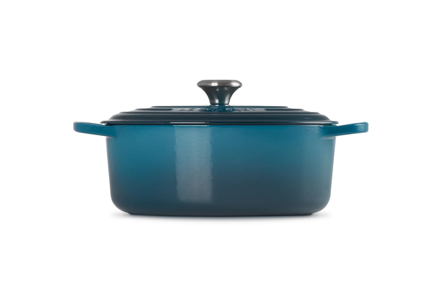 Le Creuset Braadpan Signature - Ovaal - Deap Teal - ø 29 Cm / 4.7 Liter 7 Le Creuset Braadpan Signature - Ovaal - Deap Teal - ø 29 Cm / 4.7 Liter - Image 5