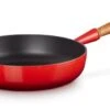 Le Creuset Hapjespan Signature - Kersenrood - ø 28 Cm / 3.6 Liter- Geëmailleerde Anti-aanbaklaag -Cuisine Et Table LC 20210721 HL PS FS 20259280600422 001