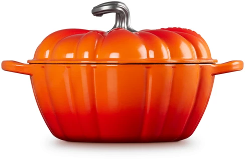 Le Creuset Braadpan Signature - Pompoen - Oranjerood - ø 24 Cm / 3.7 Liter 4 Le Creuset Braadpan Signature - Pompoen - Oranjerood - ø 24 Cm / 3.7 Liter - Image 2