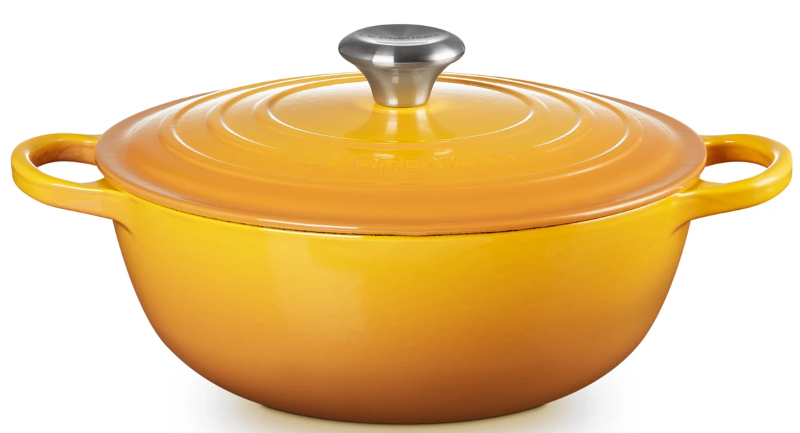 Le Creuset Braadpan Signature - Marmite - Nectar - ø 26 Cm / 4.1 Liter 3 Le Creuset Braadpan Signature - Marmite - Nectar - ø 26 Cm / 4.1 Liter