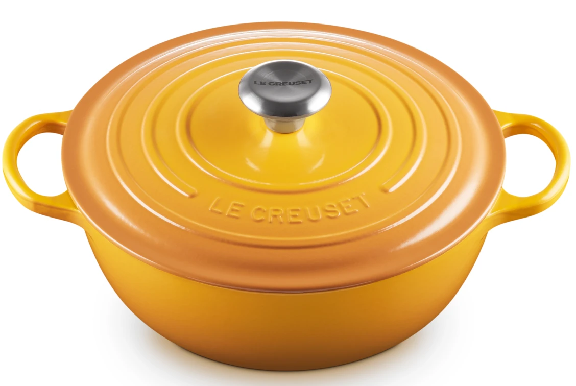 Le Creuset Braadpan Signature - Marmite - Nectar - ø 26 Cm / 4.1 Liter 4 Le Creuset Braadpan Signature - Marmite - Nectar - ø 26 Cm / 4.1 Liter - Image 2