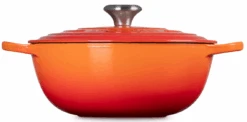 Le Creuset Braadpan Signature - Marmite - Oranjerood - ø 26 Cm / 4.1 Liter -Cuisine Et Table LC 20231107 HL PS FS 21114260900430 003