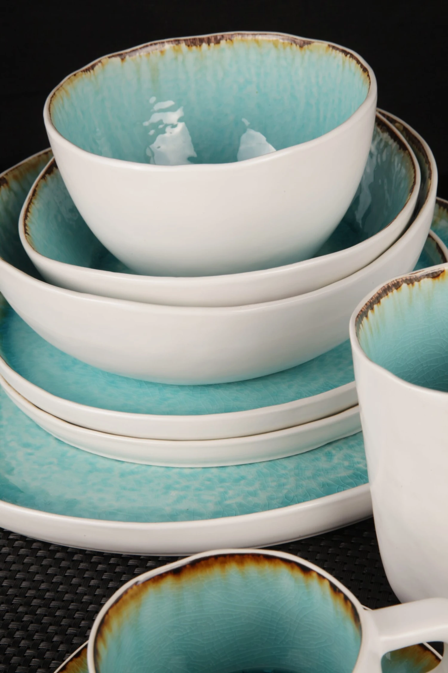 Cosy & Trendy Koffieschotel Laguna Azzurro ø 15 Cm 4 Cosy & Trendy Koffieschotel Laguna Azzurro ø 15 Cm - Image 2