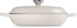 Le Creuset Braadpan Signature - Campagnard - Meringue - ø 30 Cm / 3.5 Liter -Cuisine Et Table Le Creuset LC 20220726 HL PS FS 21180307164430 003