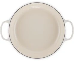 Le Creuset Braadpan Signature - Campagnard - Meringue - ø 30 Cm / 3.5 Liter -Cuisine Et Table Le Creuset LC 20220726 HL PS FS 21180307164430 005