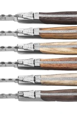 Laguiole Style De Vie Steakmessen Luxury Line 6 Stuks 8 Laguiole Style De Vie Steakmessen Luxury Line 6 Stuks -Cuisine Et Table Luxury Line gemengd hout pr 1 3 gr
