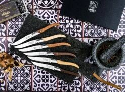 Laguiole Style De Vie Steakmessen Luxury Line 6 Stuks 10 Laguiole Style De Vie Steakmessen Luxury Line 6 Stuks -Cuisine Et Table Luxury line steakmessen gemengd hout sf gr 3