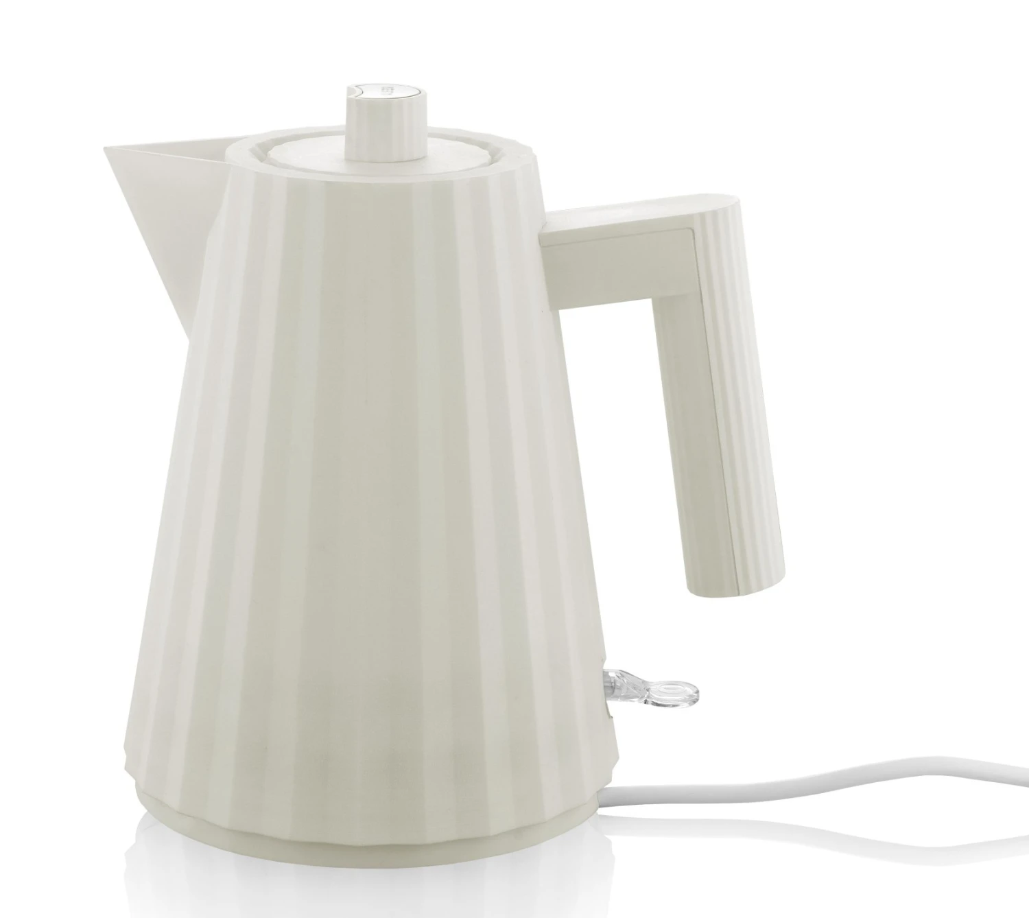 Alessi Waterkoker Plissé - Droogkookbeveiliging - Wit - Michele De Lucchi - 1 Liter - MDL06/1 W 5 Alessi Waterkoker Plissé - Droogkookbeveiliging - Wit - Michele De Lucchi - 1 Liter - MDL06/1 W - Image 3