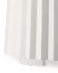 Alessi Blender Plissé - 5 Snelheden + Turbostand - Wit - Michele De Lucchi - 1.5 Liter - MDL09 W -Cuisine Et Table MDL09W 06 A4 3500pxl