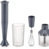Alessi Staafmixer Set Plissé - Grijs - Michele De Lucchi - MDL10S G -Cuisine Et Table MDL10S G A4 3500pxl
