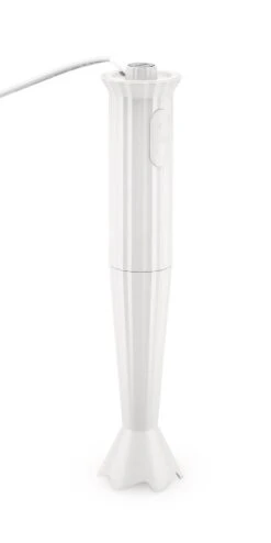 Alessi Staafmixer Plissé - 2 Standen - Wit - Michele De Lucchi - MDL10 W -Cuisine Et Table MDL10 W HB