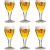 Brugse Zot Bierglas - 330 Ml - 6 Stuks -Cuisine Et Table Merkbier gevuld 1 1