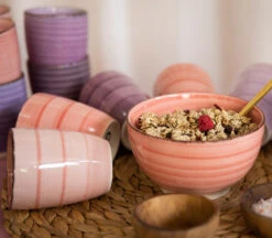 Studio Tavola Bekers Mykonos 350 Ml - 6 Stuks -Cuisine Et Table Mykonos Koffie Thee 2 5