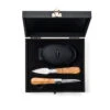 Laguiole Style De Vie Oestermessen Met Oesterhouder Luxury Line Olijfhout -Cuisine Et Table OesterOliveGift