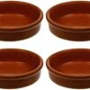 Cosy & Trendy Creme Brulee Schaaltjes Terracotta ø 8 Cm - 4 Stuks