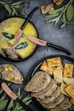 Laguiole Style De Vie Botermessen Prestige Line Koper - 4 Stuks -Cuisine Et Table PresBoterKopZw 1