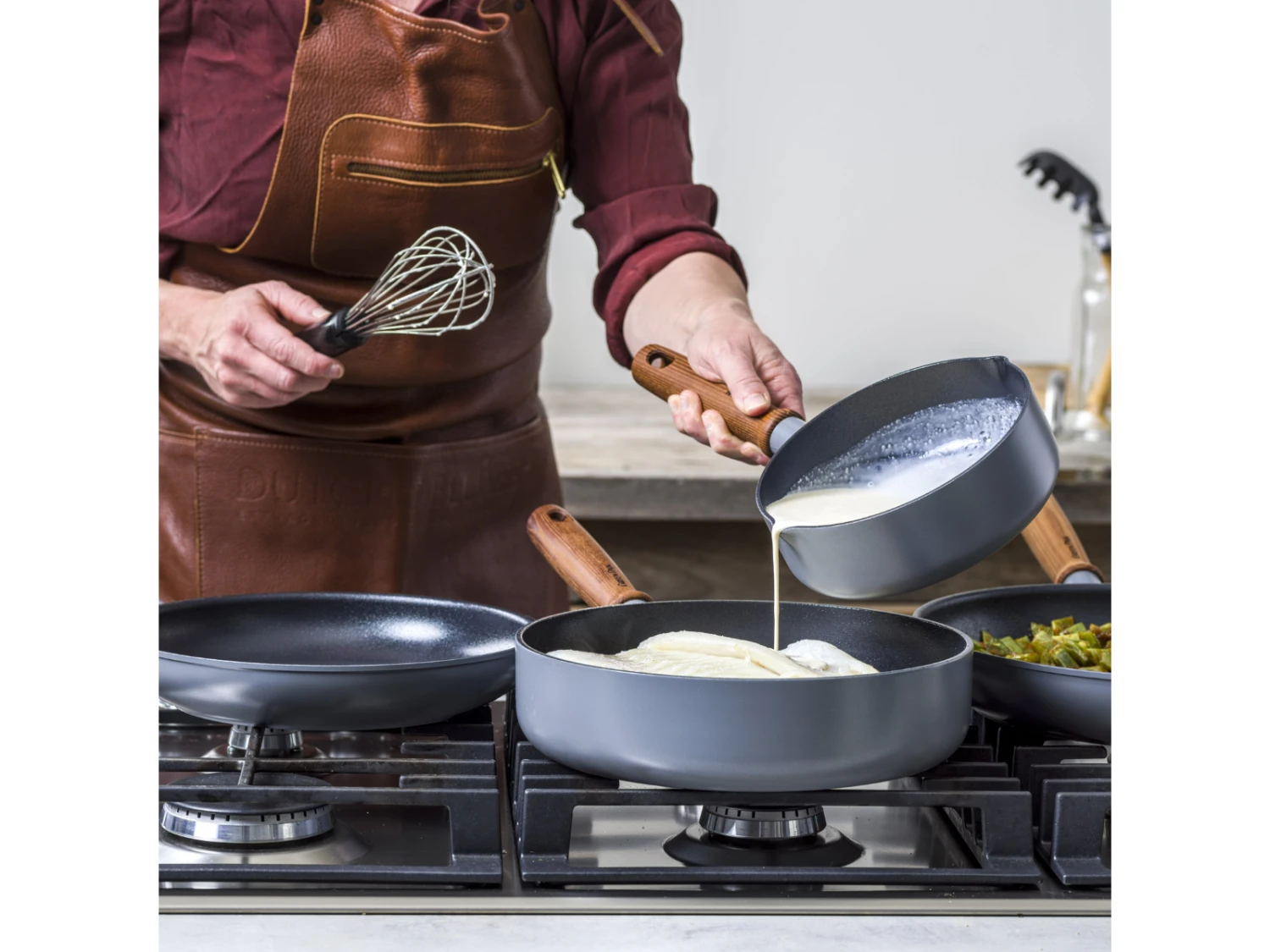 GreenPan Pannenset Met Keukenhulpjes Mayflower Pro - 4 Delige Set 11 GreenPan Pannenset Met Keukenhulpjes Mayflower Pro - 4 Delige Set - Image 9